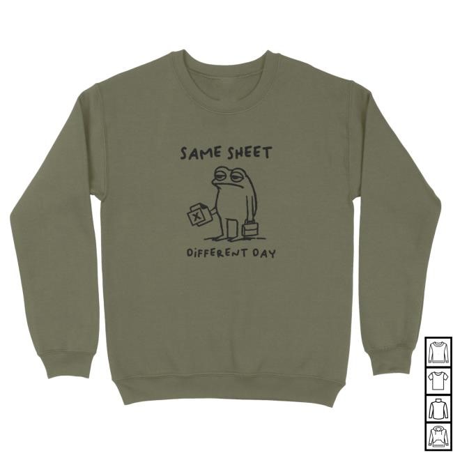 Tb4a Same Sheet Different Day Sweatshirt