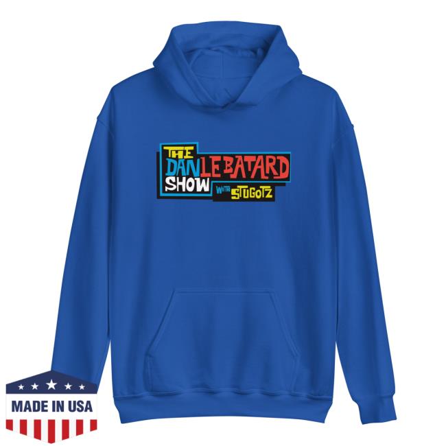 Official Dan Le Batard Merch The Dan Le Batard Show Royal Crewneck Sweatshirt