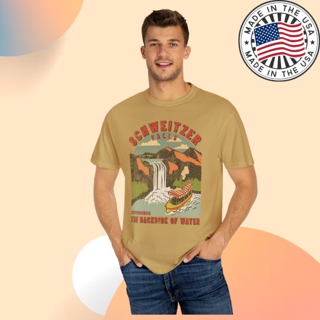 Thequirkymouse Schweitzer Falls Comfort Colors Tee Shirt