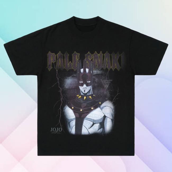 Official Hypland Clothing Merch Store Jojo Pale Snake Jumbo Tees (Black)