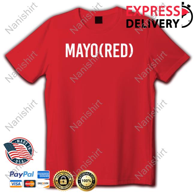 Mayo Red Hoodie Mayo Red Tee Shirt