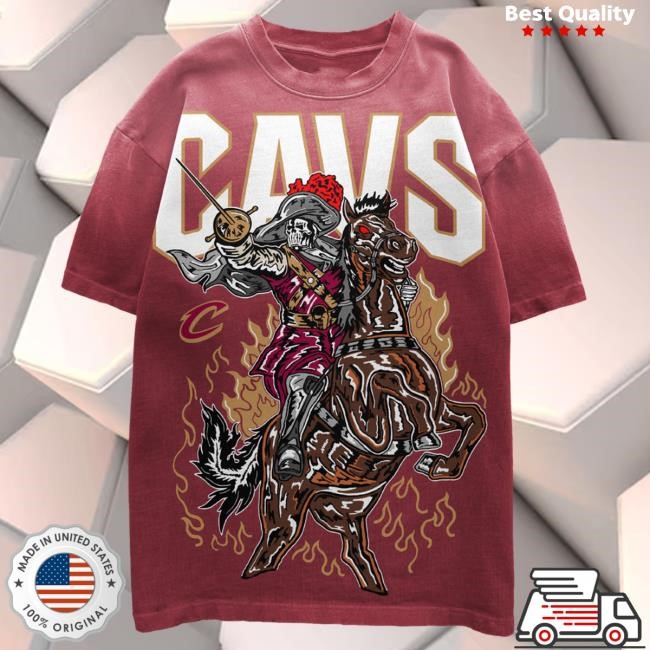 The Cavalier Tee - Faded Wine | Warren Lotas Official NBA