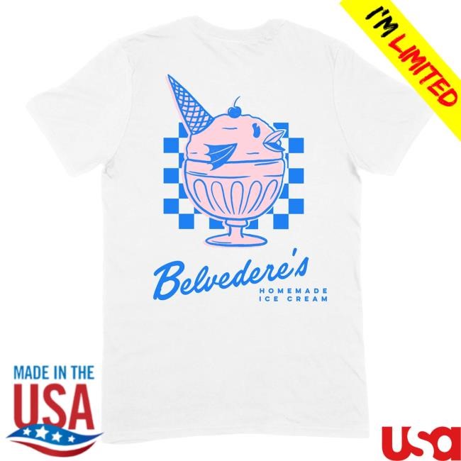 Belvedere's Ice Cream Shop T Shirt | Mythical Store