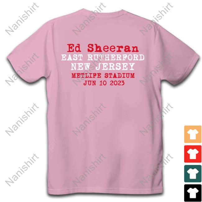 Tour Location Merchandise Shirt