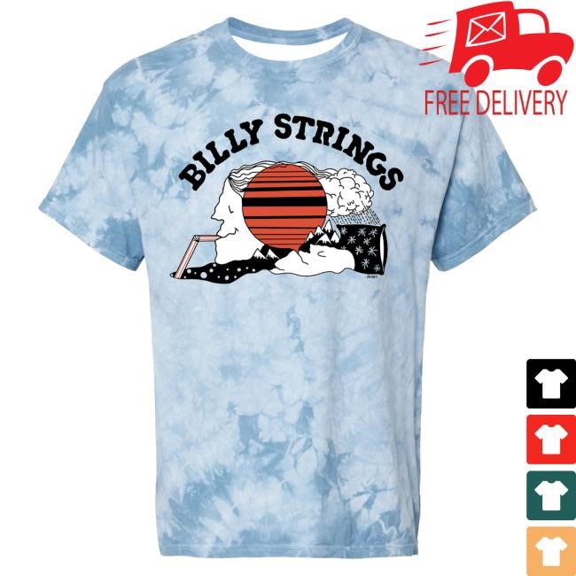 Official Billy Strings Merch Store Shop Billy Strings Dream Tie Dye Tees (Perry Shall)