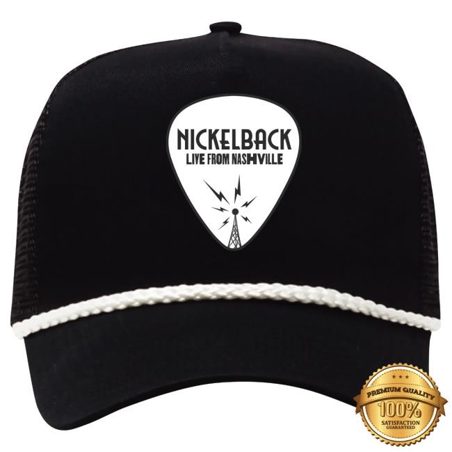 Official Nickelback Merch Nickel Back Live from Nashville Hat