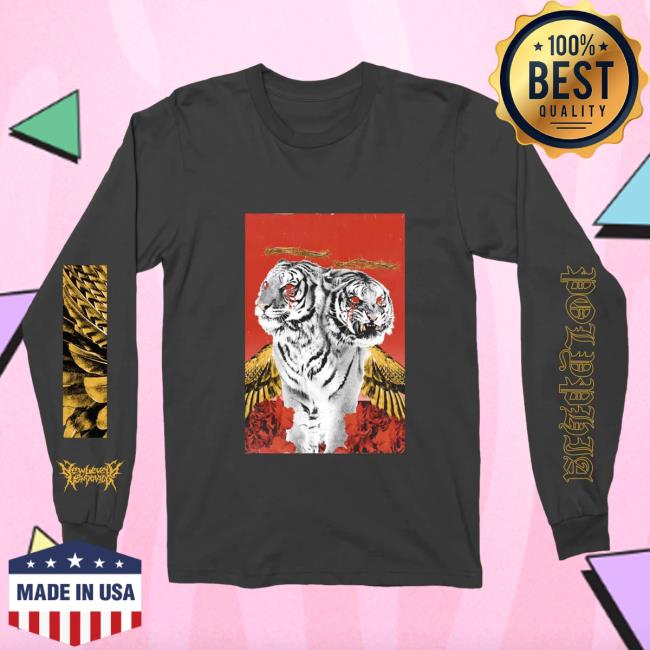 Official MerchBar Polyphia "Black Tiger" Long Sleeve T-Shirt Merch Bar
