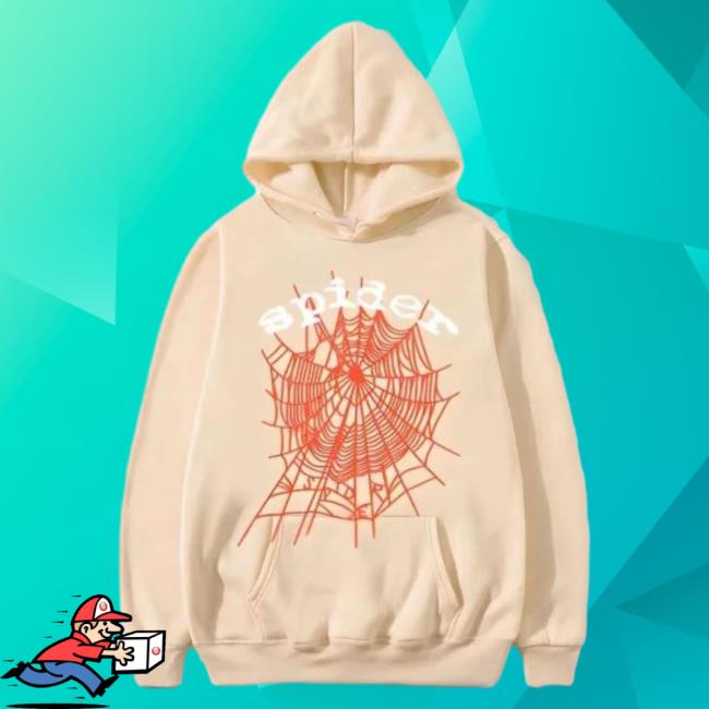 Official Sp5der Clothing Apparel Spider Worldwide By Young Thug Beige Crew Sp5der Merch Store Shop