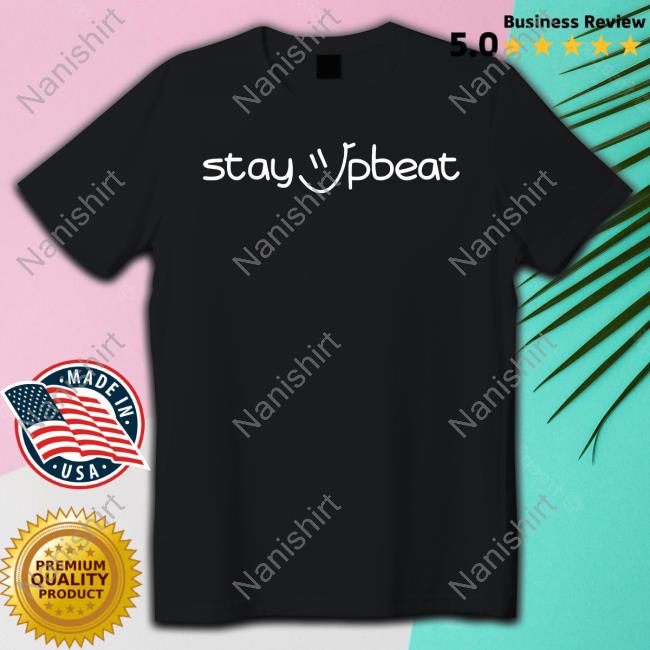 Team Balmert Merch Stay Upbeat Black Long Sleeve Shirt