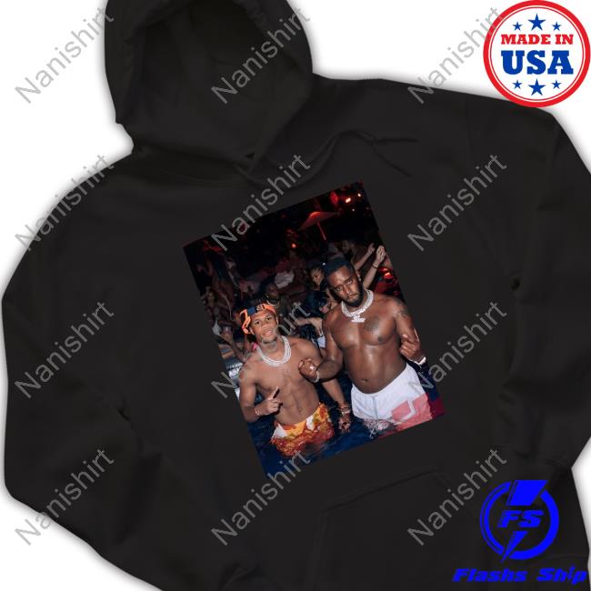 Official Haney And Diddy In A Pool Tee