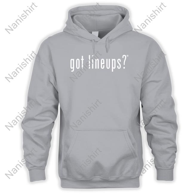 Official Got Lineups New Tee Averagejonas Got Lineups Hoodie