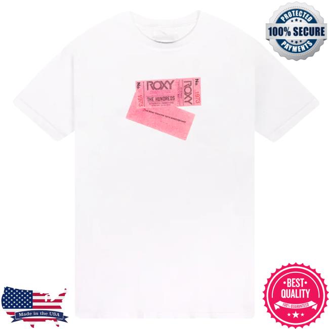 The Hundreds Merch Ticket Shirt