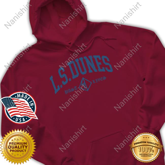 L.S. Dunes Bast Livcs Athletic Logo Hoodie L.S. Dunes Bast Livcs Athletic Logo Crewneck Sweatshirt