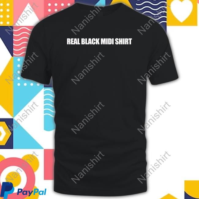 Official Mellie Gothesbian Real Black Midi Shirt Shirts