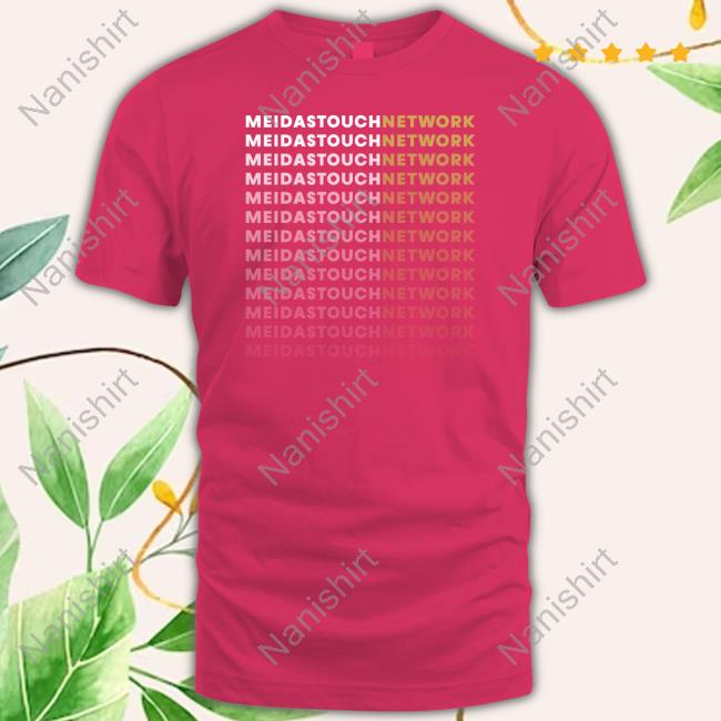 Meidastouch Merch MeidasTouch Network Faded Logo Hooded Sweatshirt