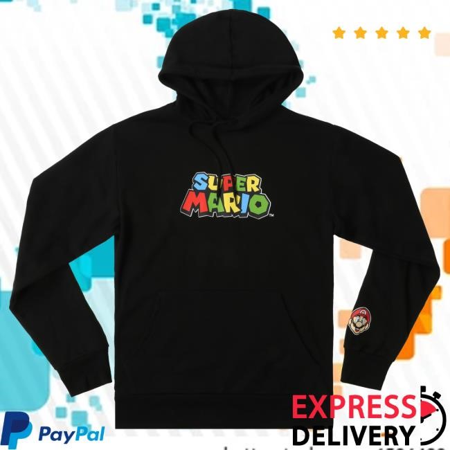 Nintendo Men's & Big Men's Super Mario Graphic Pullover Hoodie
