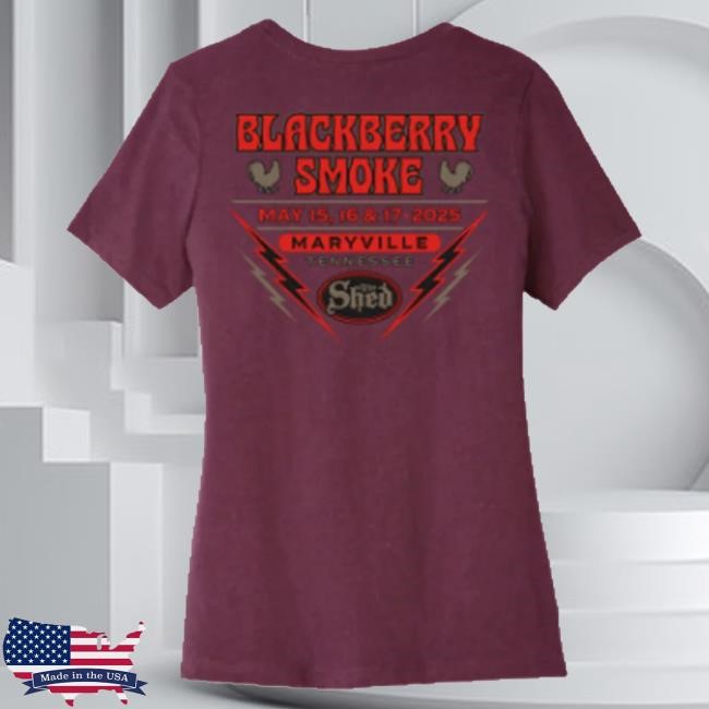 Blackberry Smoke 2025 Shed Womens Shirts