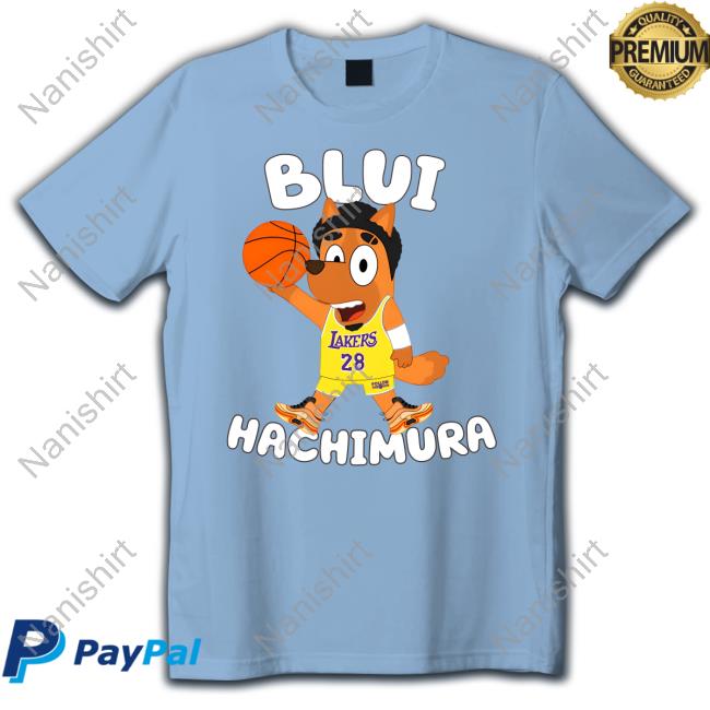 Blui Hachimura Merch Follow Through Blui Hachimura Sweatshirt Harrison Faigen