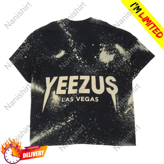 Official Justin Reed Kanye West Yeezus Las Vegas Space Lady Merch Top Shirt Black Justinreed