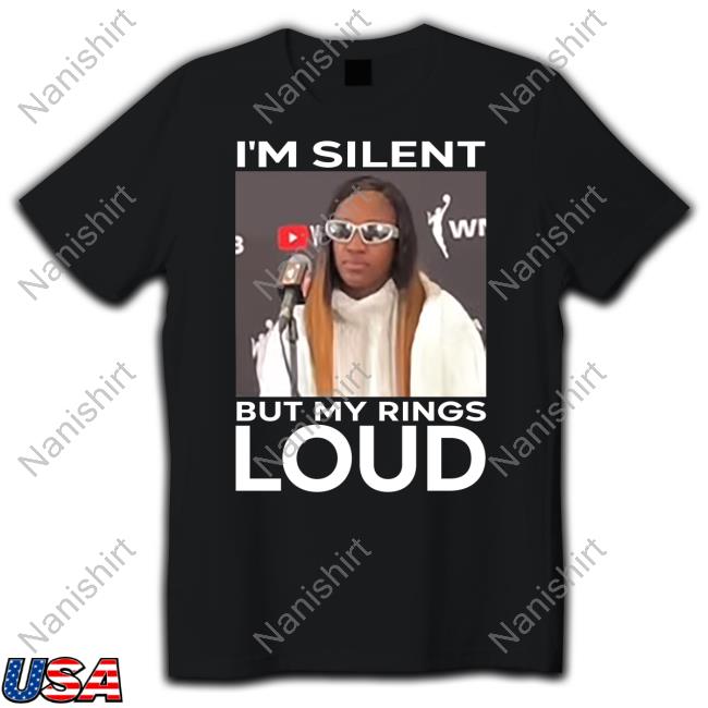 Chris Williamson Jackie Young I'm Silent But My Rings Loud Hoodie