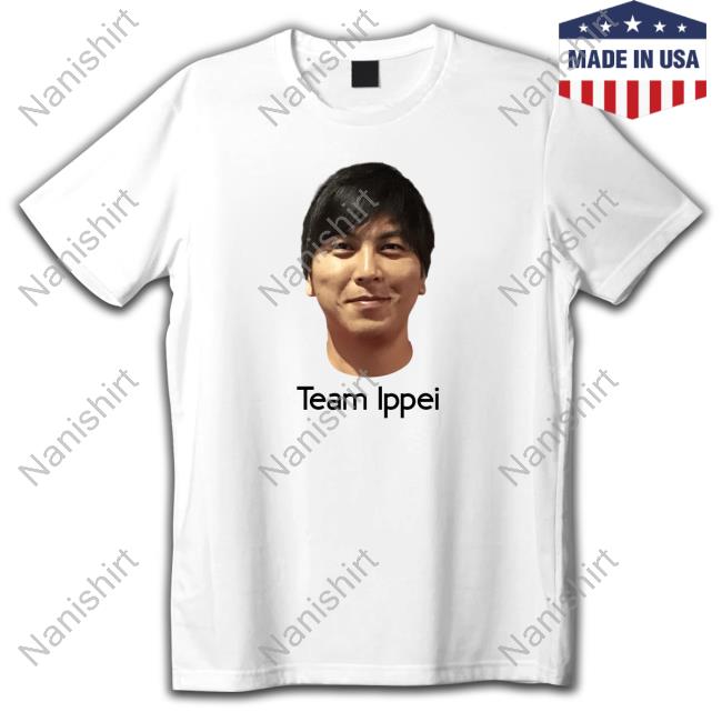 Ippei Mizuhara Official Shop Merch Team Ippei Shirts