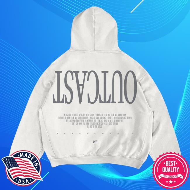 Official Nathan John Feuerstein Nf Merch Store Off-White Outcast Custom Sweatshirt Nf Real Music Shop