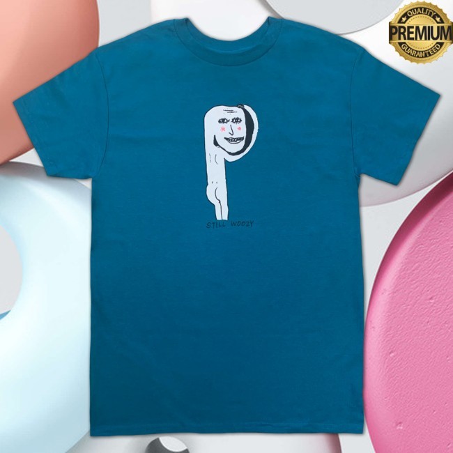 Blue Butt Shirt Still Woozy
