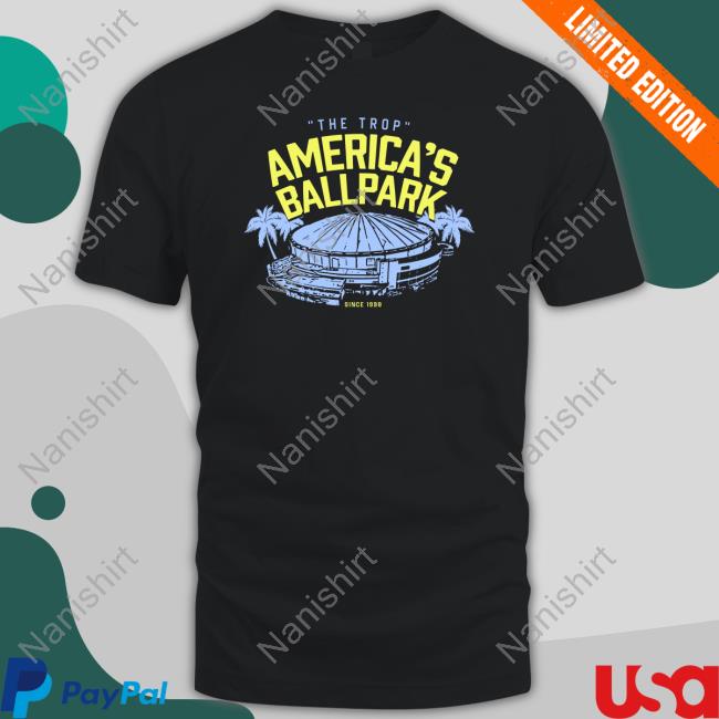 Official The Trop America's Ballpark Since 1998 Hoodie
