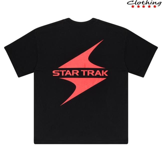 Let God Sort Em Out Exclusive Clipse Star Trak X Lord Willin' Logo Tee Black Red