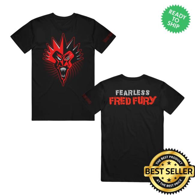 Official Icp Merch Clothing Store Insane Clown Posse Fearless Fred Fury Hypnotic Red Fred Black T-Shirts