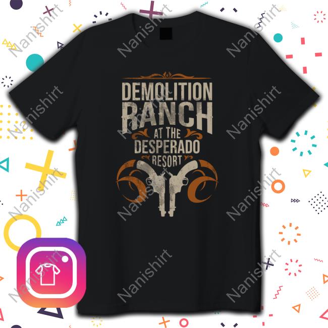 Official Demolition Ranch Merch Ranch Resort Logo T Shirt