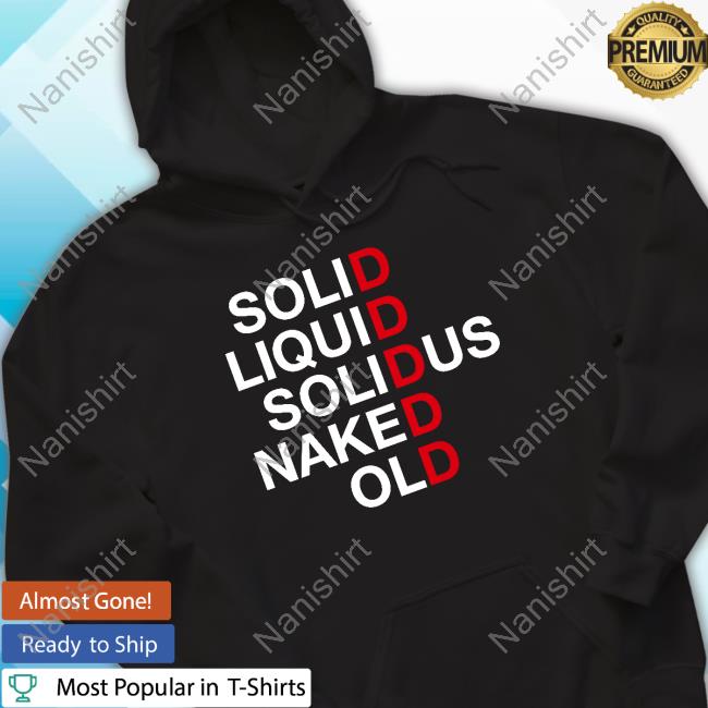 Solid Liquid Solidus Naked Old Sweatshirt