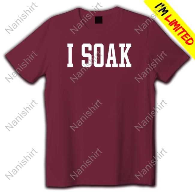 Official Laurencowling Byu Toxic Tailgate Merch I Soak Tee Shirt