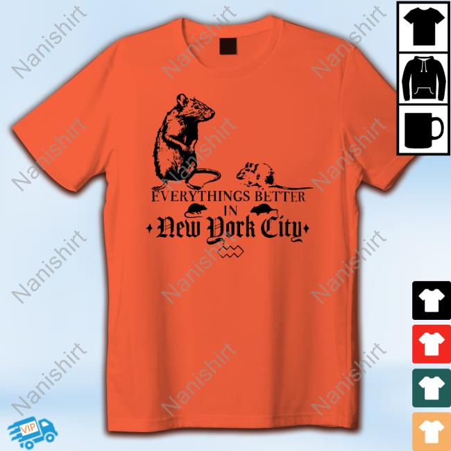 New York City Rat Hoodie