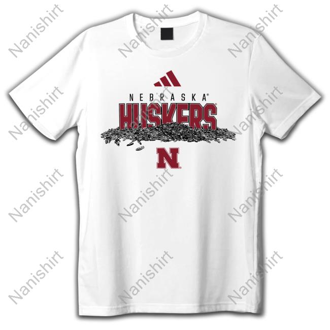 Nebraska Huskers Baseball Sunflower Seeds New Tee