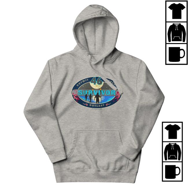 Official Paramount Merch Store Survivor Season 46 Logo Adult Popover Sweatshirt Paramount Clothing Shop
