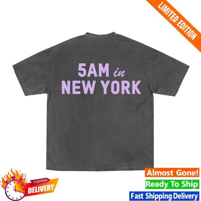 Shop Azva Merch 5am in New York Washed Shirt