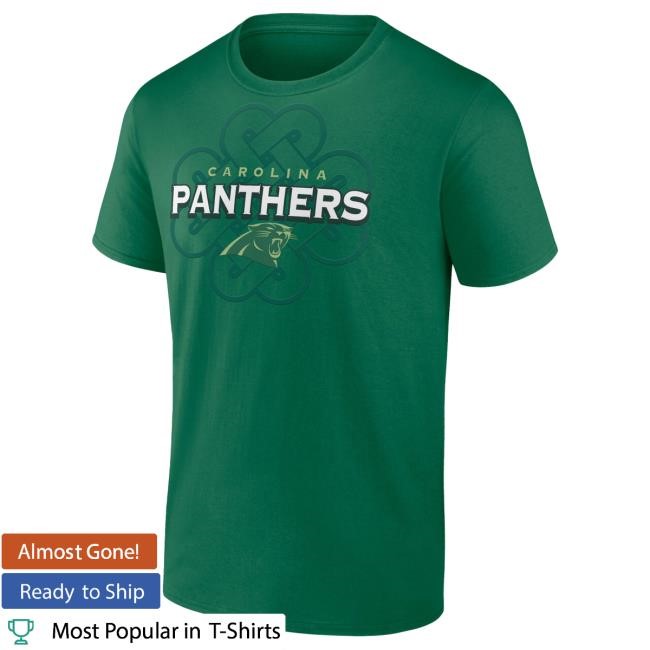 NFL Football Game Day Carolina Panthers Celtic Luck Artwork Tee