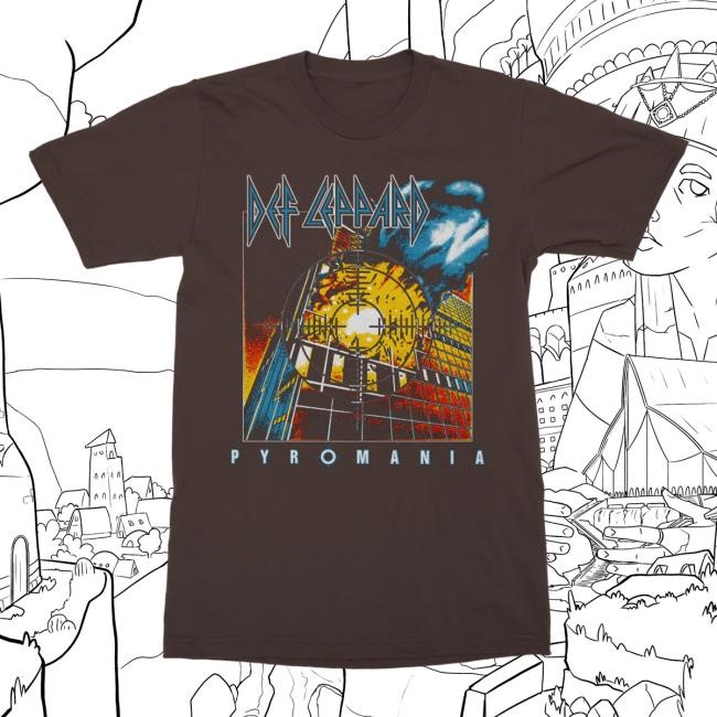 Detroit, MI 2024 Tour New T-Shirt - Def Leppard Official Store