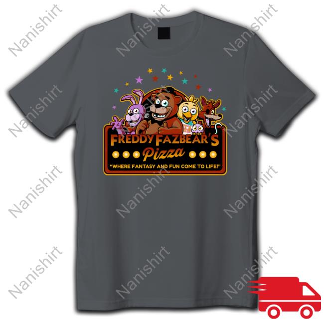 Freddy Fazbear's Pizza Limtied Edition Shirts