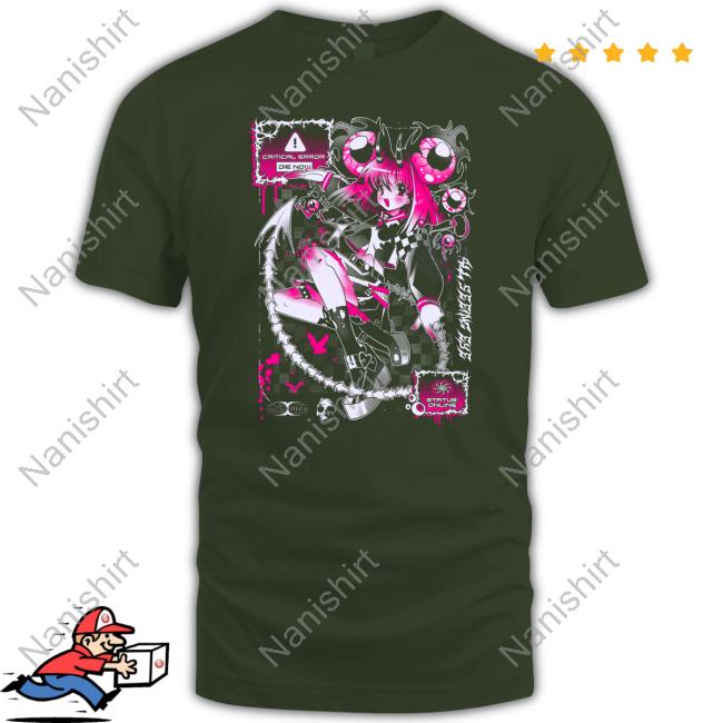 Critical Error Die Now Status Online All Seeing Eye T-Shirt