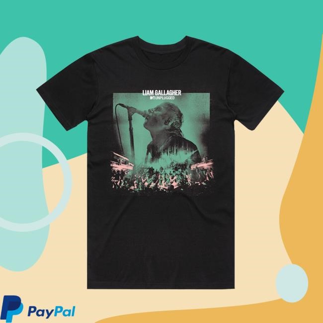 Official Liam Gallagher Merch Store MTV Unplugged Exclusive Shirt | Liam Gallagher