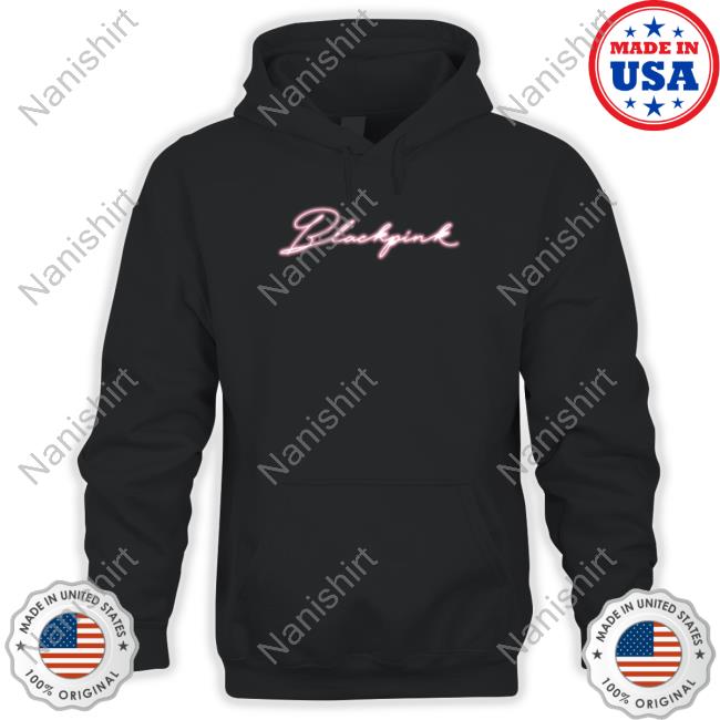 Neon Script In Your Area T-Shirt Blackpink Shop