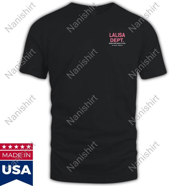 BlinkChella Lalisa Dept Shirts BlackPink