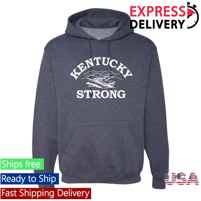 Kentucky Strong Long Sleeve Hoodie New Frontier