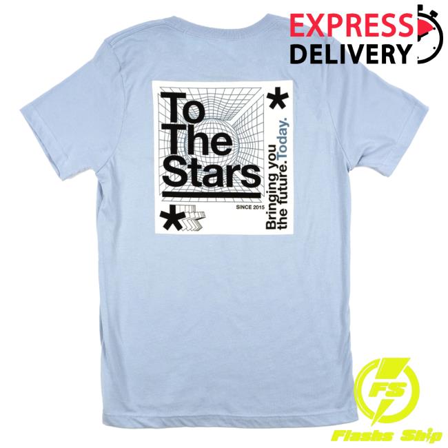 Official To The Stars Store Clothing Shop Store Dimension Tee Light Blue
