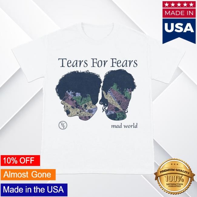 Shop Tears For Fears Merch Familiar Faces White T Shirt