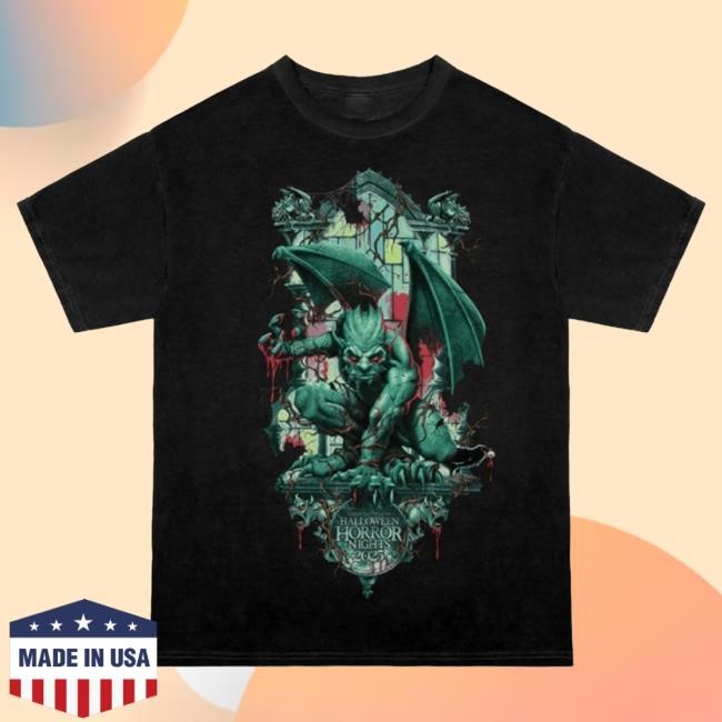 Official Halloween Horror Nights 2025 Logo Adult Tee