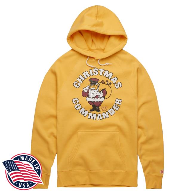 Official Homage Merch Store Homage Washington Commanders Christmas Pull Over Hoodie Homage Apparel Clothing Shop