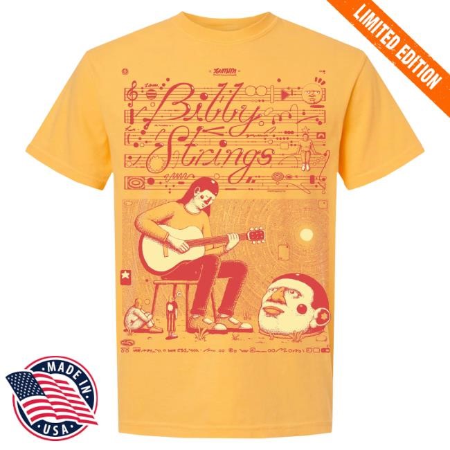Official Billy Strings Merch Store Shop Billy Strings The Session Shirt 2025 (Hagen Schönfeld)